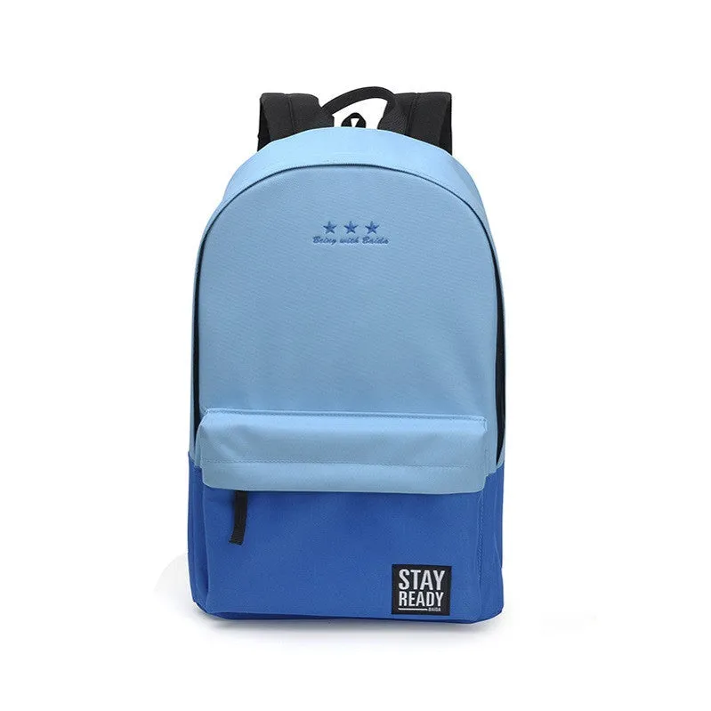 2-Tone Boxy Unisex Backpack