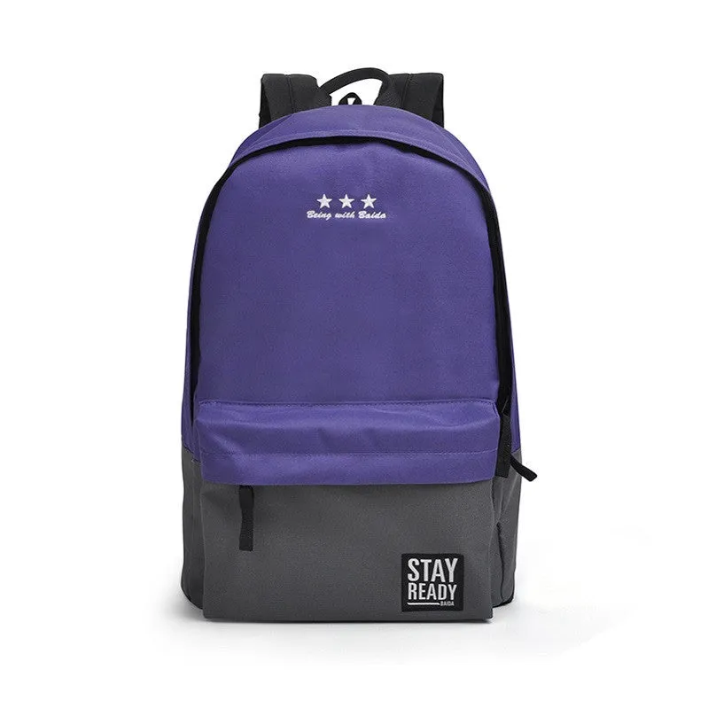 2-Tone Boxy Unisex Backpack