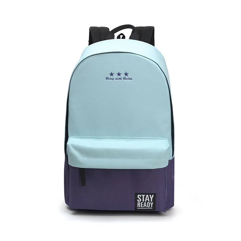 2-Tone Boxy Unisex Backpack