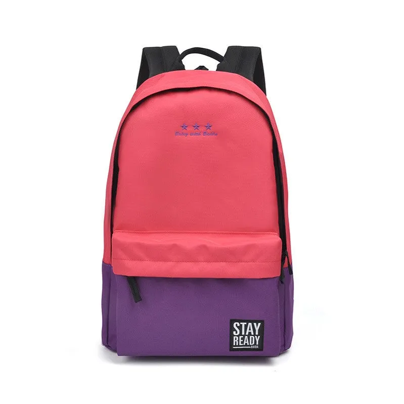 2-Tone Boxy Unisex Backpack