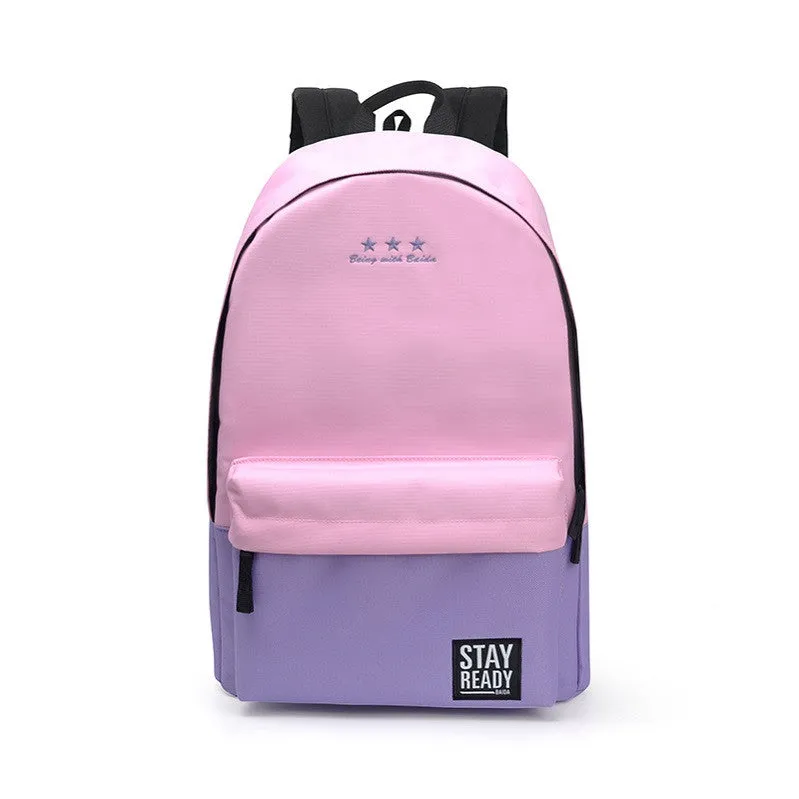 2-Tone Boxy Unisex Backpack