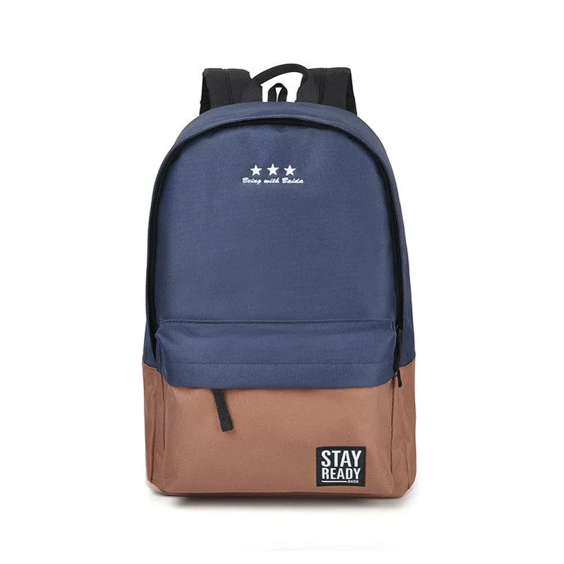 2-Tone Boxy Unisex Backpack