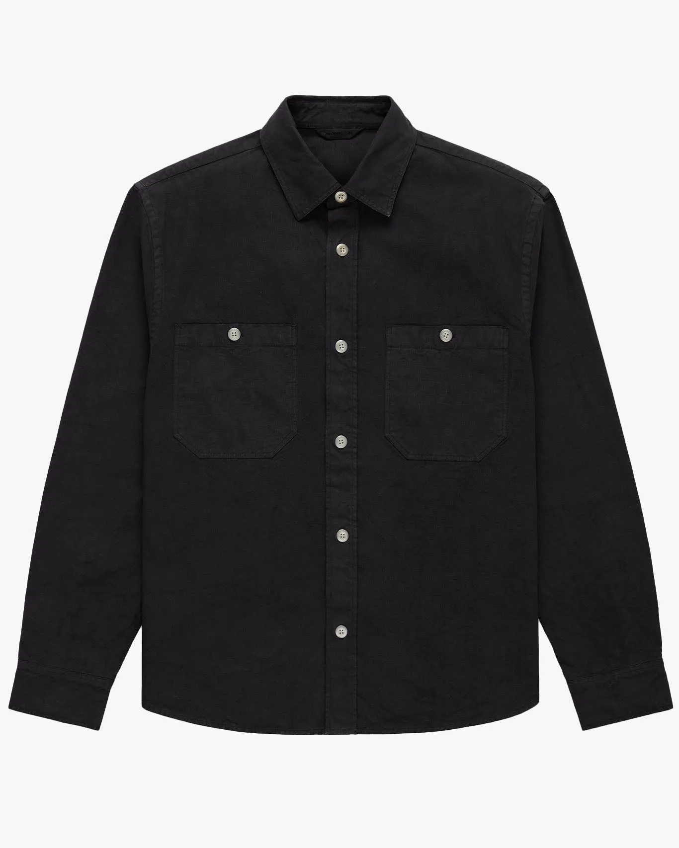 3sixteen Utility Shirt - Black Stonewashed Canvas