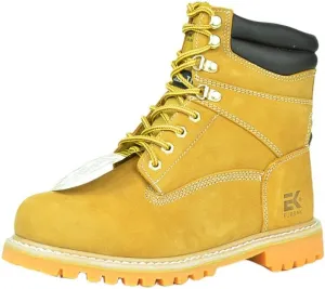 8'' WHEAT MEN'S WORK BOOTS/CONSTRUCTION BOOTS