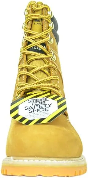 8'' WHEAT MEN'S WORK BOOTS/CONSTRUCTION BOOTS