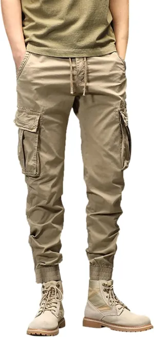 aihihe Cargo Pants and Shorts for Men Relaxed fit Mens 5 Pocket Work Pants Baggy Linen Pant Golf Pants for Men Relaxed fit