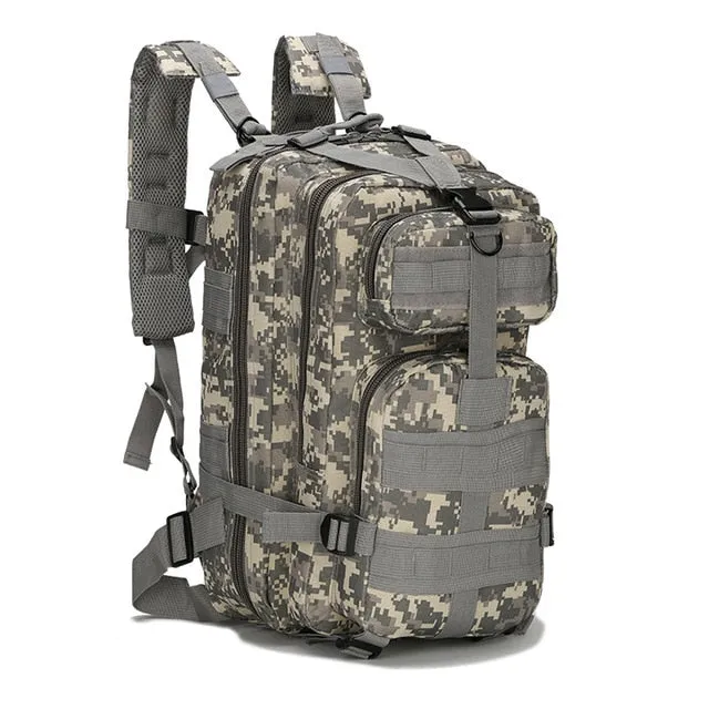 Backpack Sport Gym Bag Travel Luggage Bag Men Outdoor Military Camouflage Hiking Camping Shoulder Tactical Package #YL5