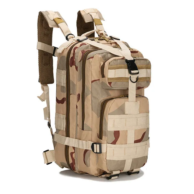 Backpack Sport Gym Bag Travel Luggage Bag Men Outdoor Military Camouflage Hiking Camping Shoulder Tactical Package #YL5