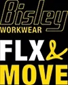 BISLEY FLEX & MOVE™ TWO TONE HI VIS STRETCH UTILITY LONG SLEEVE SHIRT BS6177XT