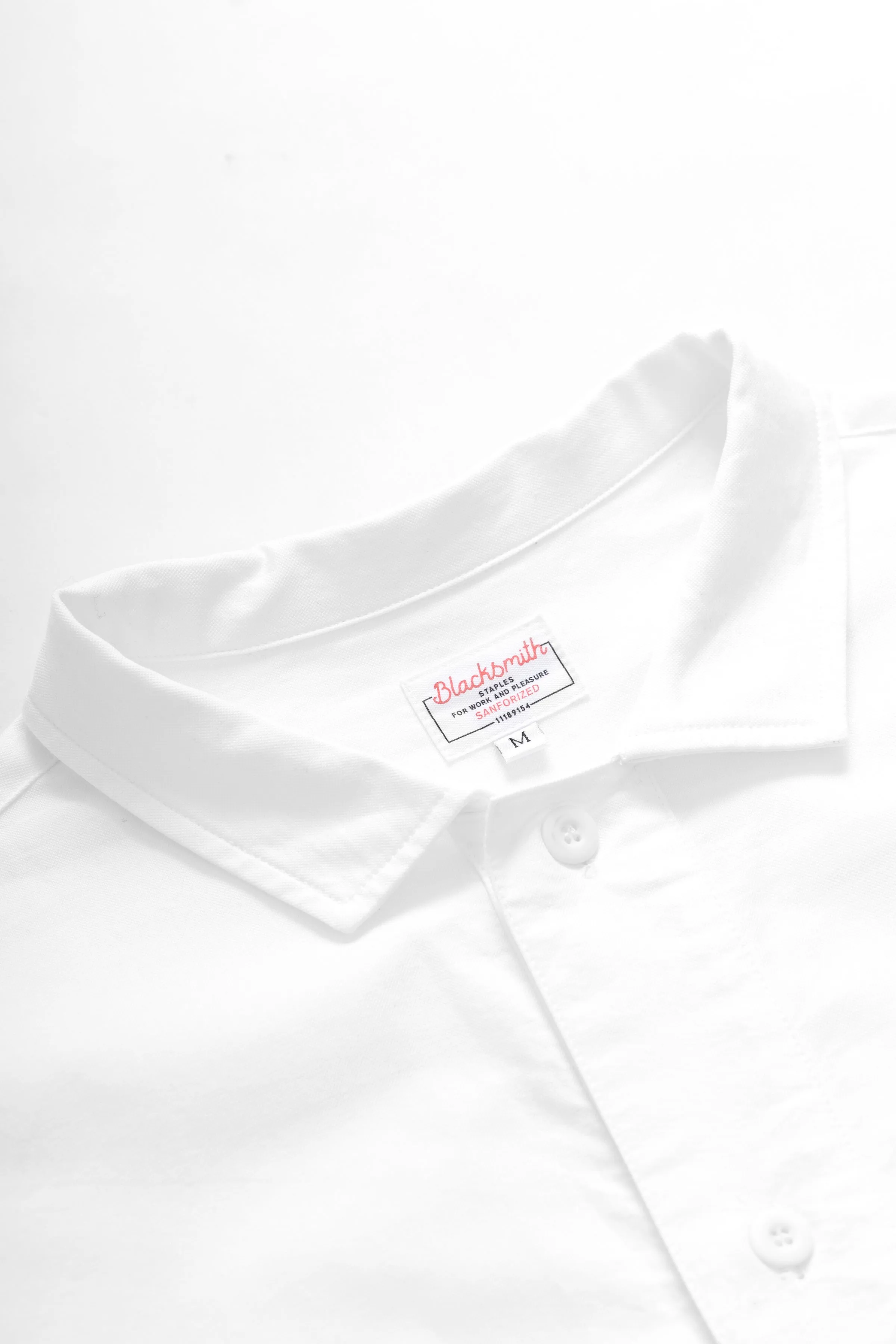 Blacksmith - 'Boxford' Utility Shirt - White