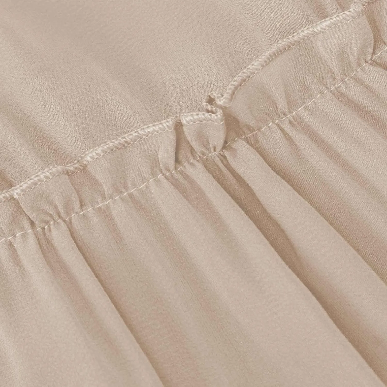 Boho Skirts for Women 2025 Summer Trendy High Waist Ruffle Maxi Skirt Casual Flowy Solid Pleated Skirt with Pockets