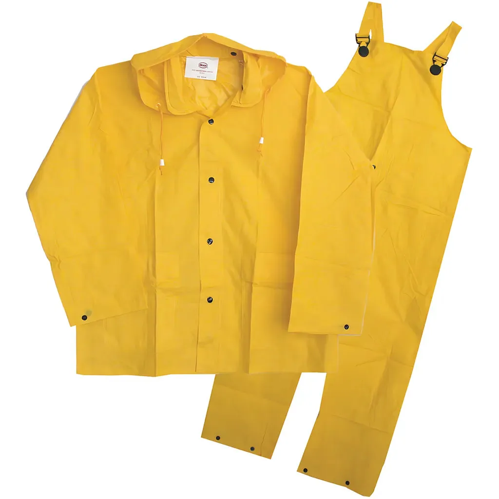 Boss 3PR0501YL PVC Bib Overalls - 0.50 mm