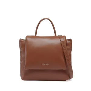 Bubbly Flap Backpack | Chestnut