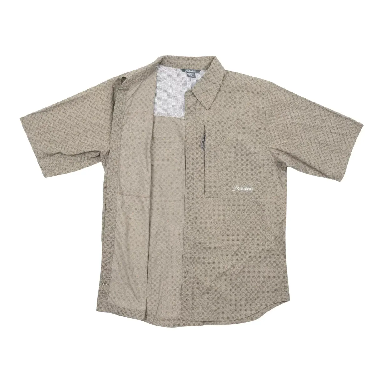 Cloudveil Short-Sleeve Button-Down Fishing Shirt - Men's