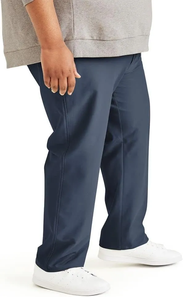 DOCKERS Mens Comfort Knit Chino Straight Fit Smart 360 Knit Pants (Regular and Big & Tall)