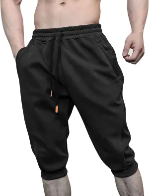 FZVYD Stretch Chinos Mens Joggers Cargo Pants Fashion Casual Sweatpants Work Pants Drawstring Loose Trousers with Pockets