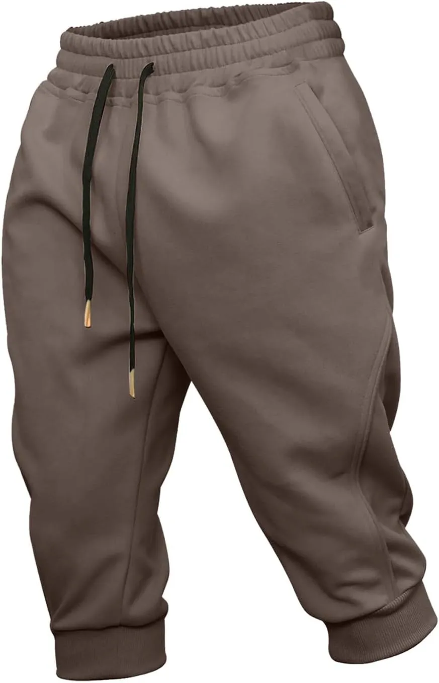 FZVYD Stretch Chinos Mens Joggers Cargo Pants Fashion Casual Sweatpants Work Pants Drawstring Loose Trousers with Pockets
