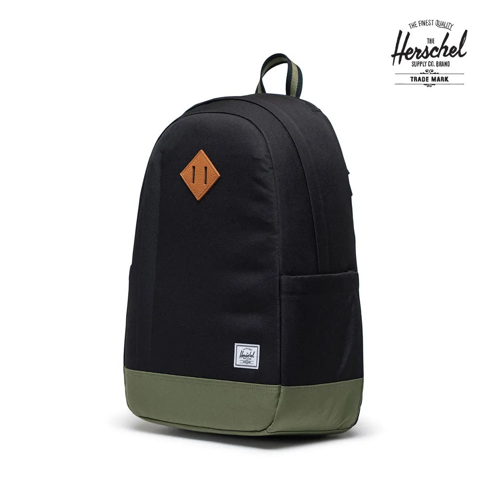Herschel Seymour Backpack - 25.6L - Black/Fourleafclover