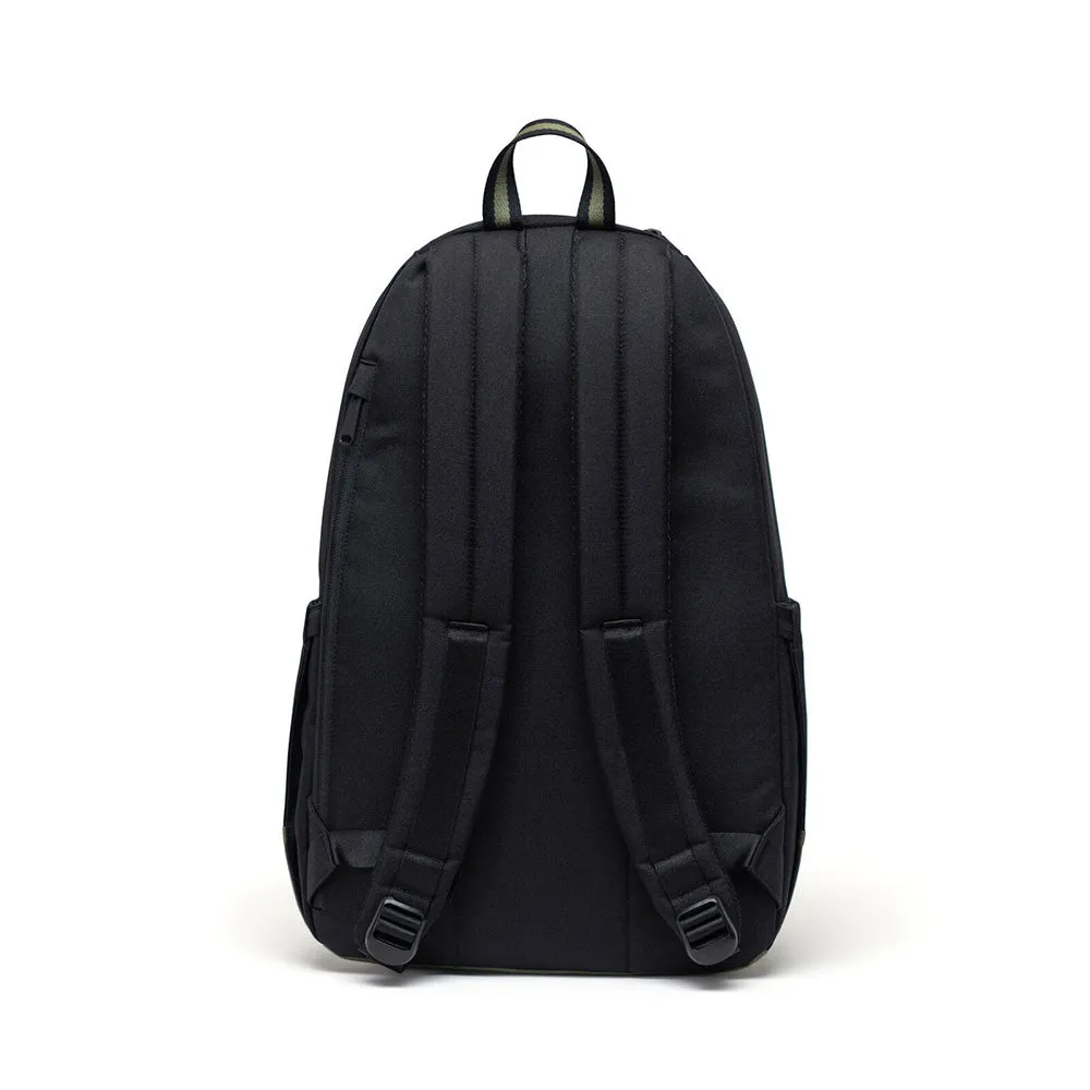 Herschel Seymour Backpack - 25.6L - Black/Fourleafclover