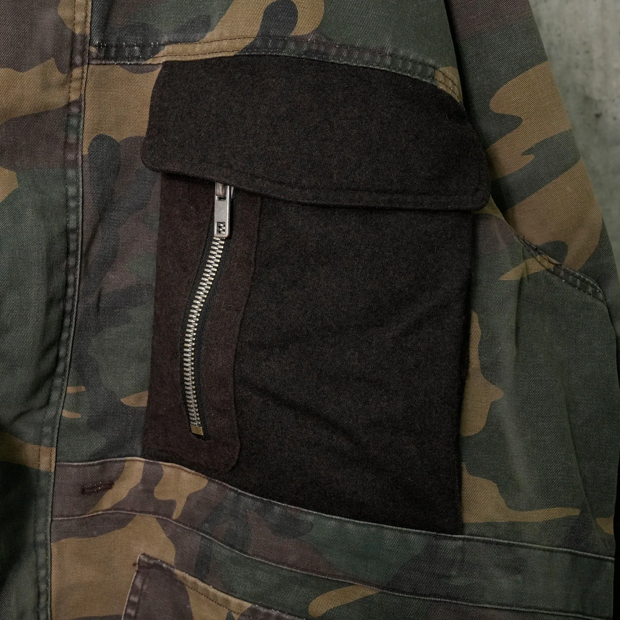 M65 FIELD COAT / VINTAGE CAMO