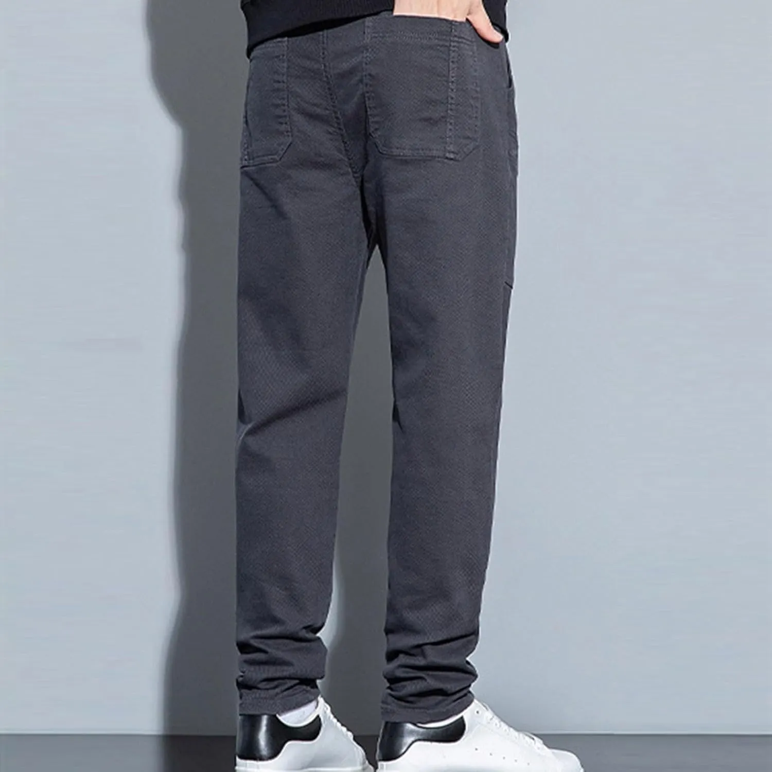 Mens Cargo Pants Slim Fit Multipants - High Stretch Multi-Pocket Durable Cargo Pants Drawstring Tapered Chinos Work Pant