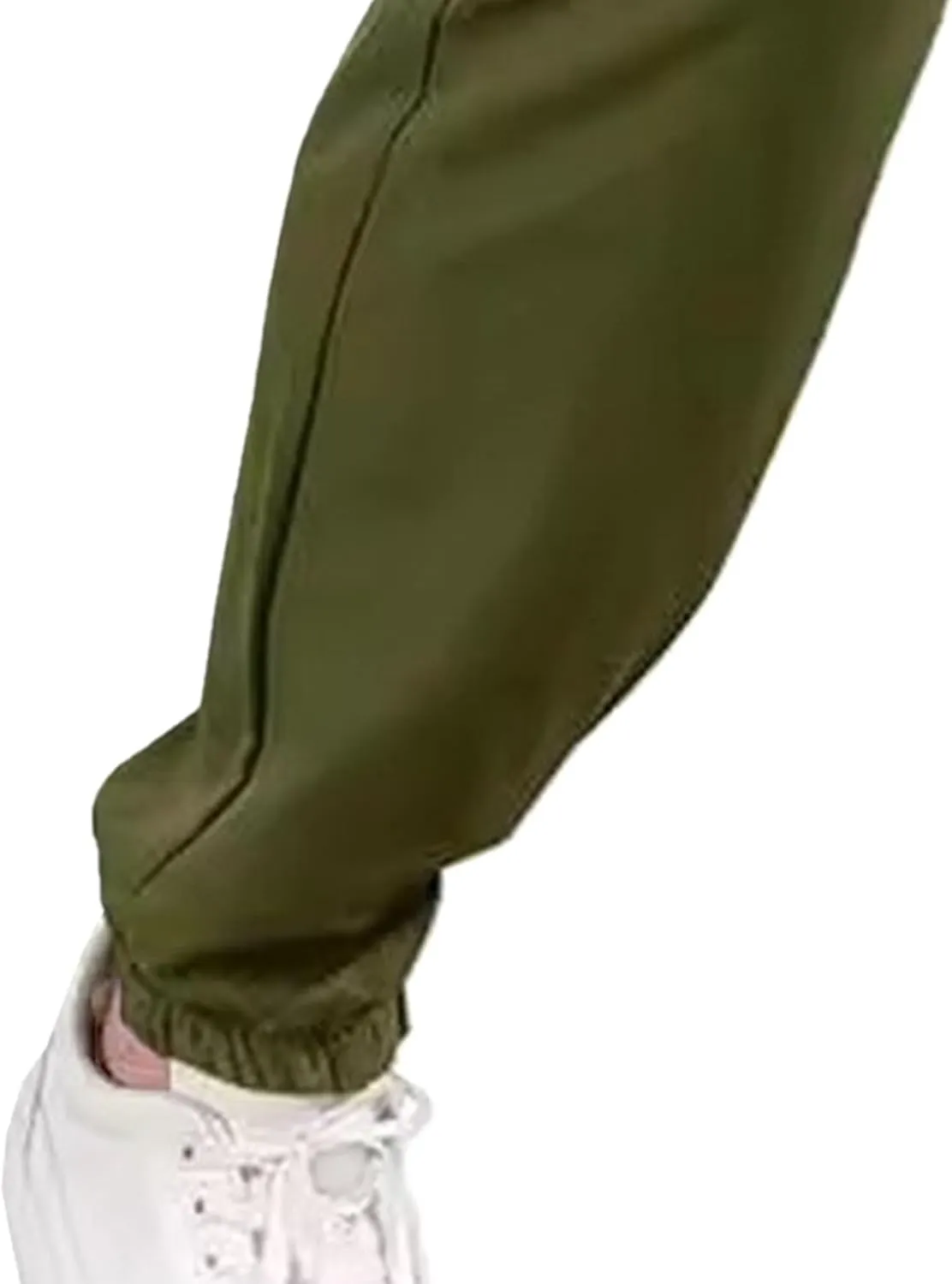 Mens Chinos Slim Fit Pocket Pants Regular Fit Casual Cargo Joggers Tapered Dress Comfort Solid Trousers