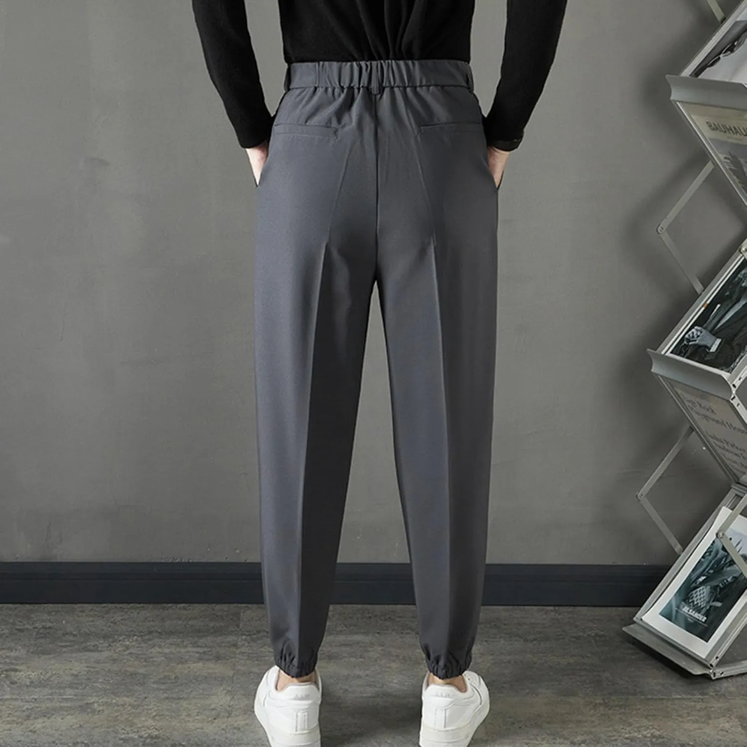 Mens Dress Pants Stretch Tapered Golf Joggers with Belt Loops Slim Fit Casual Business Travel Work Sweatpants 2025