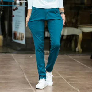 Men's Pants Slim Fit Black Red Pantalon Straight Casual Men Trousers Summer Cotton Chinos Male Trousers Office