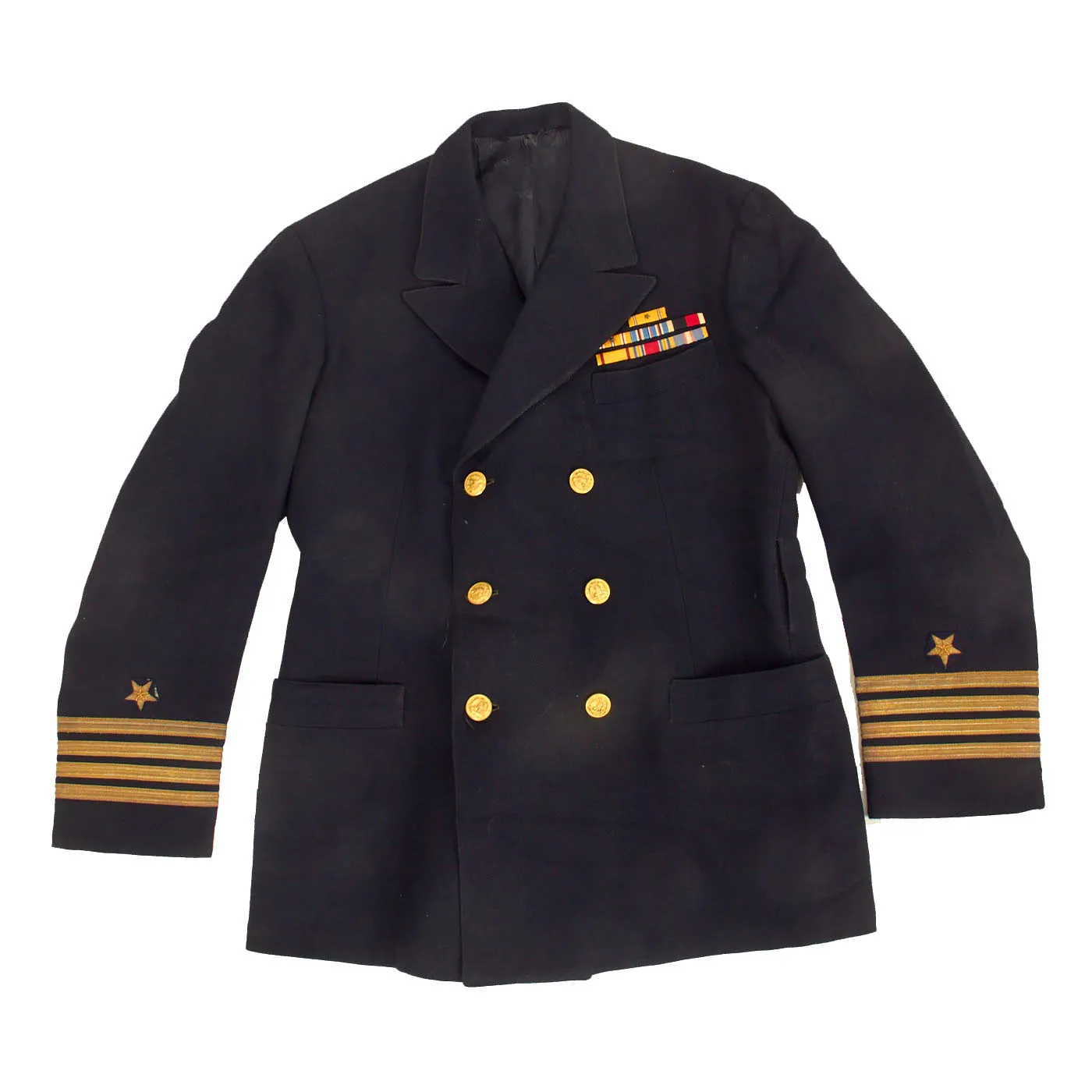 Original U.S. WWII Named Pearl Harbor Stationed US Naval Pilot Lt. Commander Hugh McKibbin Uniform Jacket Grouping - Dated November 1941