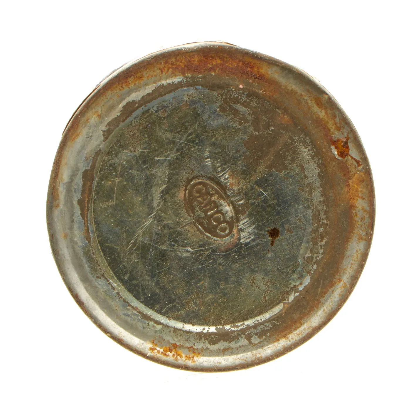 Original U.S. WWII United States Naval Rigid Airship Inner Frame Structure Piece With Air Ship Rubber Cement