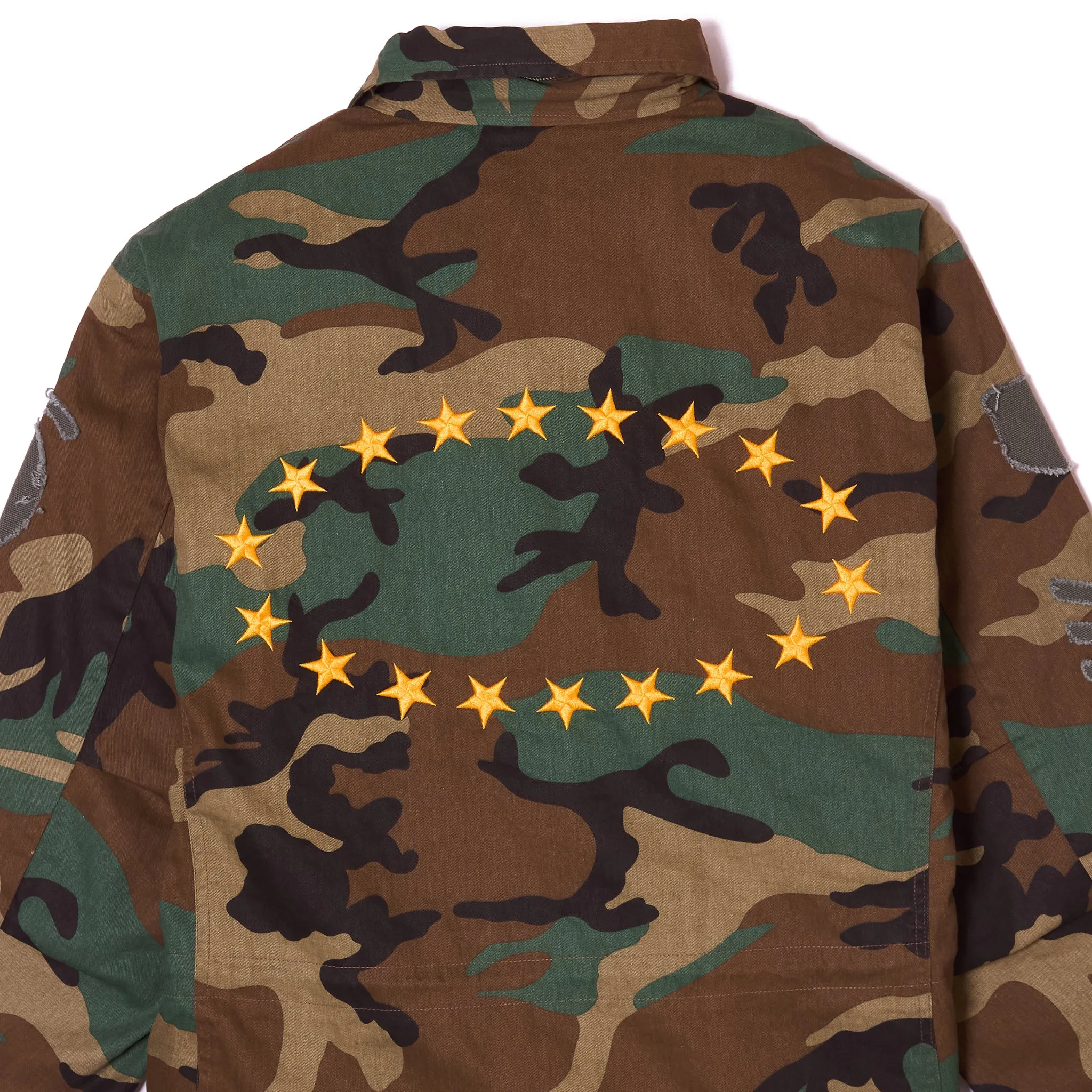 PATCHED FIELD JACKET / CAMO