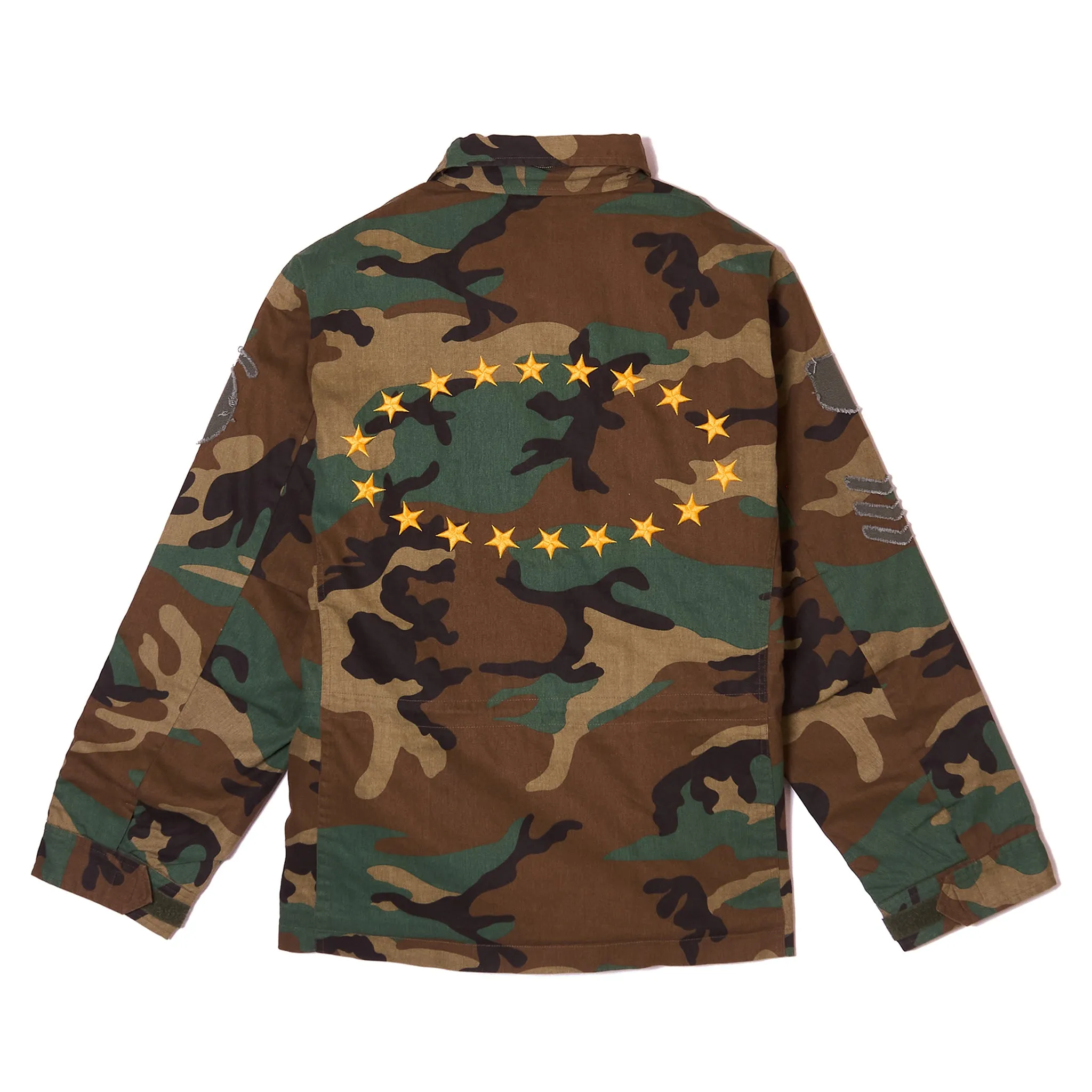 PATCHED FIELD JACKET / CAMO