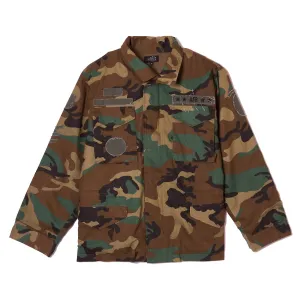 PATCHED FIELD JACKET / CAMO