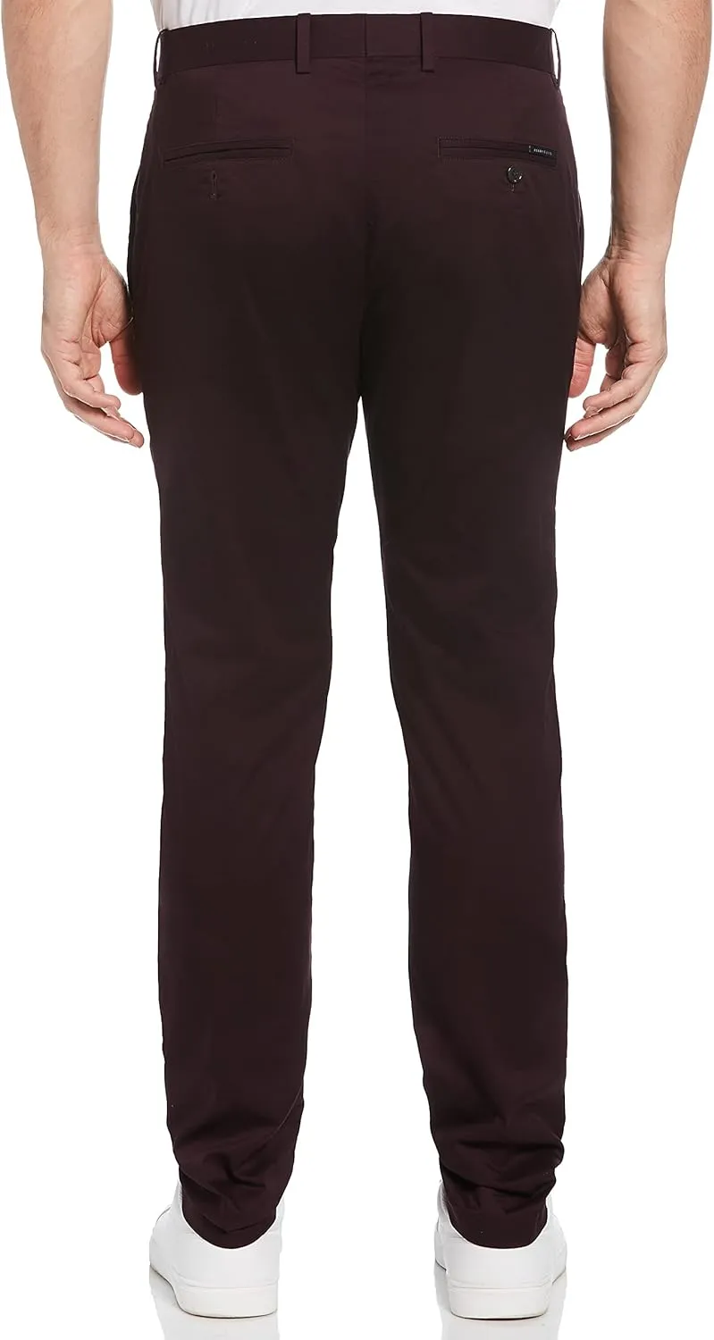 Perry Ellis Men's Resist Spill Slim Fit Stretch Chino