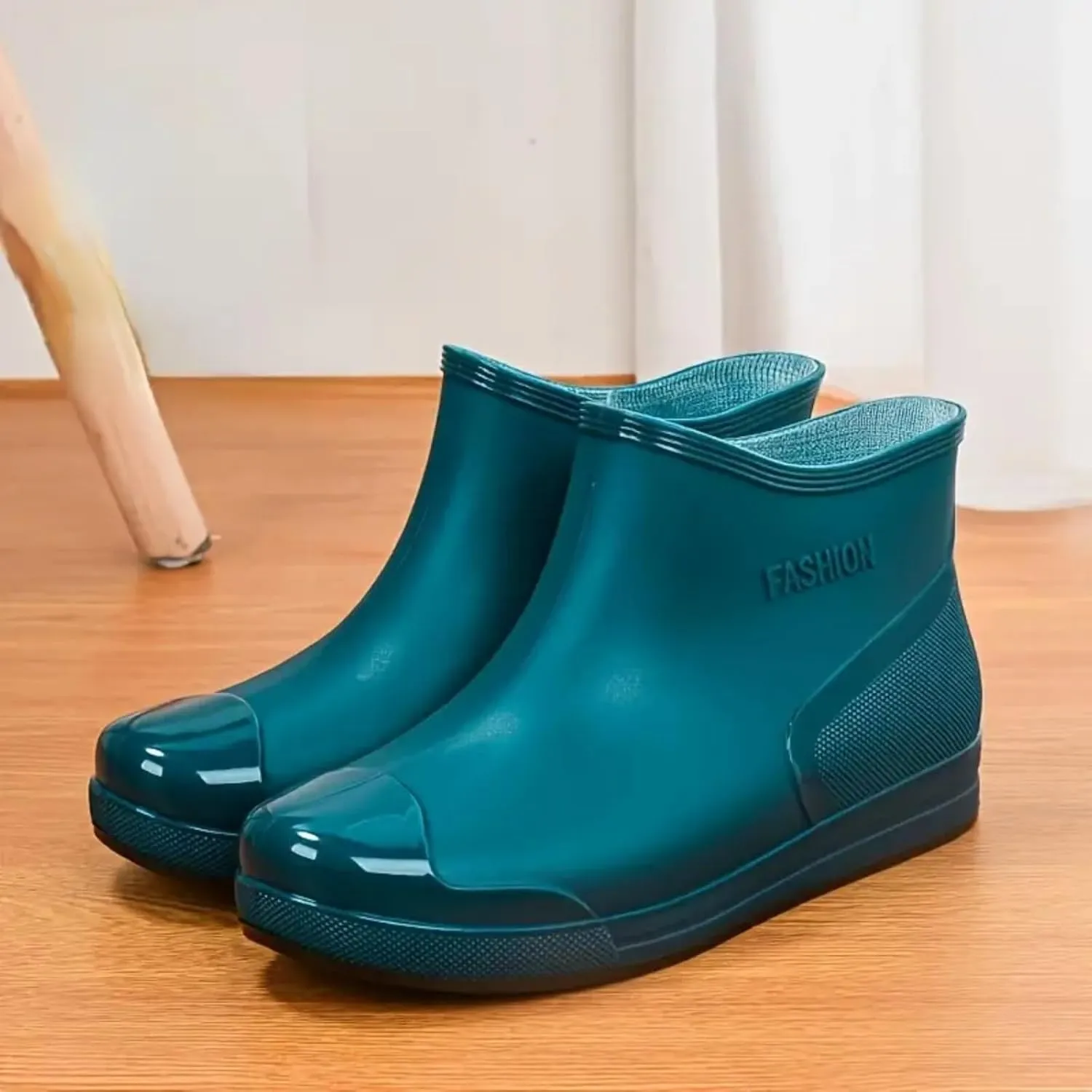 Rain Boots for Women Waterproof Ankle Wellies Rain Boots Garden Shoes Outdoor Work Boot for Hunting Gardening Farming
