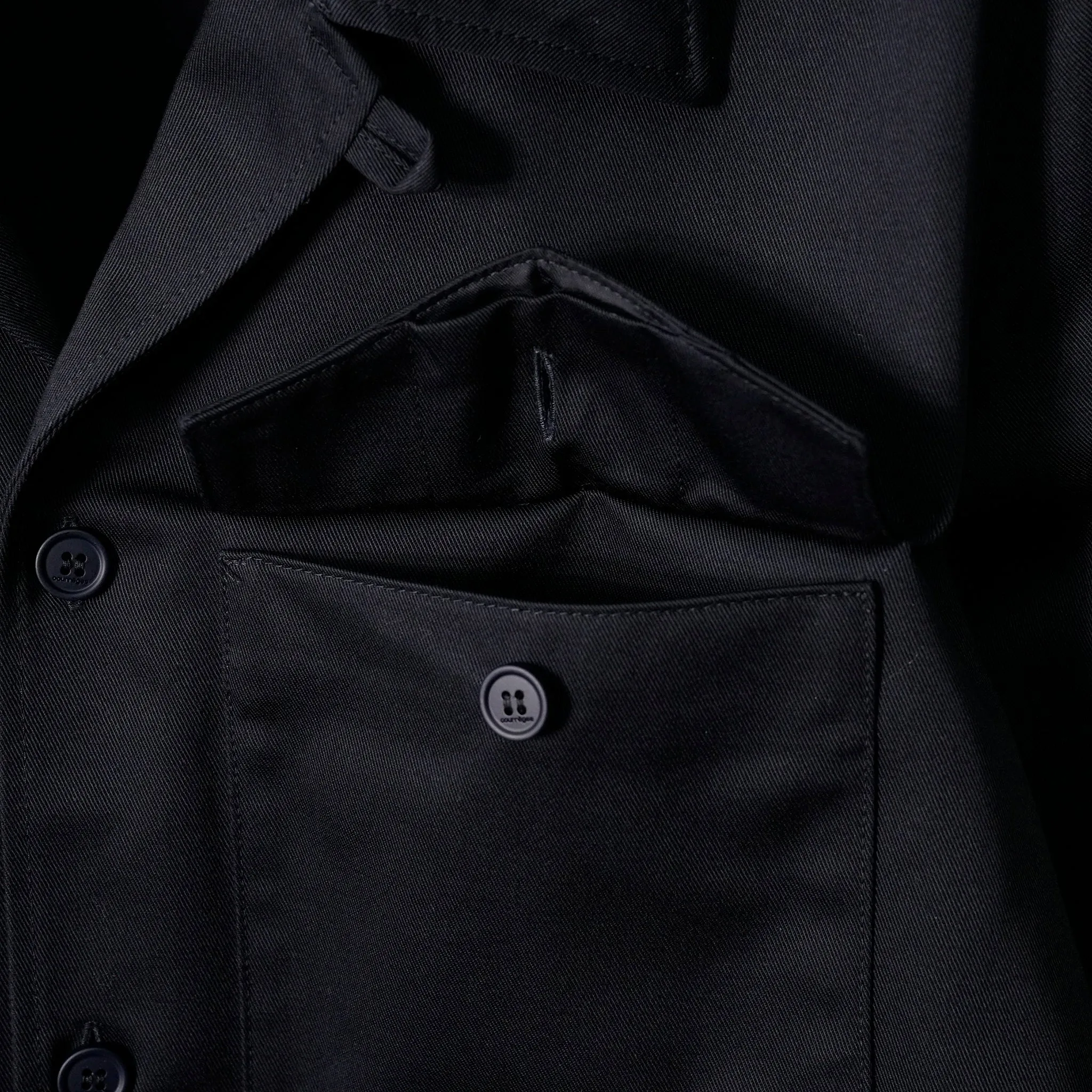 SHIRT UTILITY POLYCOTTON / 7075:NAVY