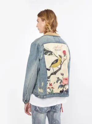Song of Birds Vintage Denim Jacket