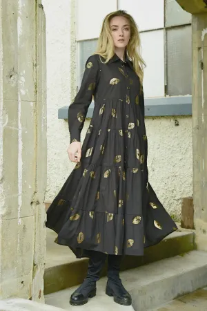 Sun and the Swoon Dress / Black Gold