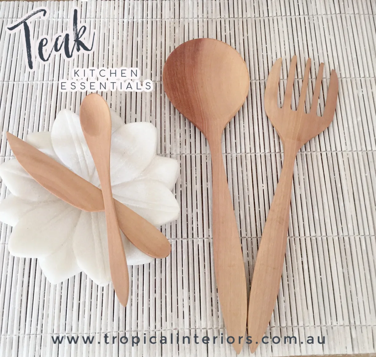 Teak Kitchen Accessories