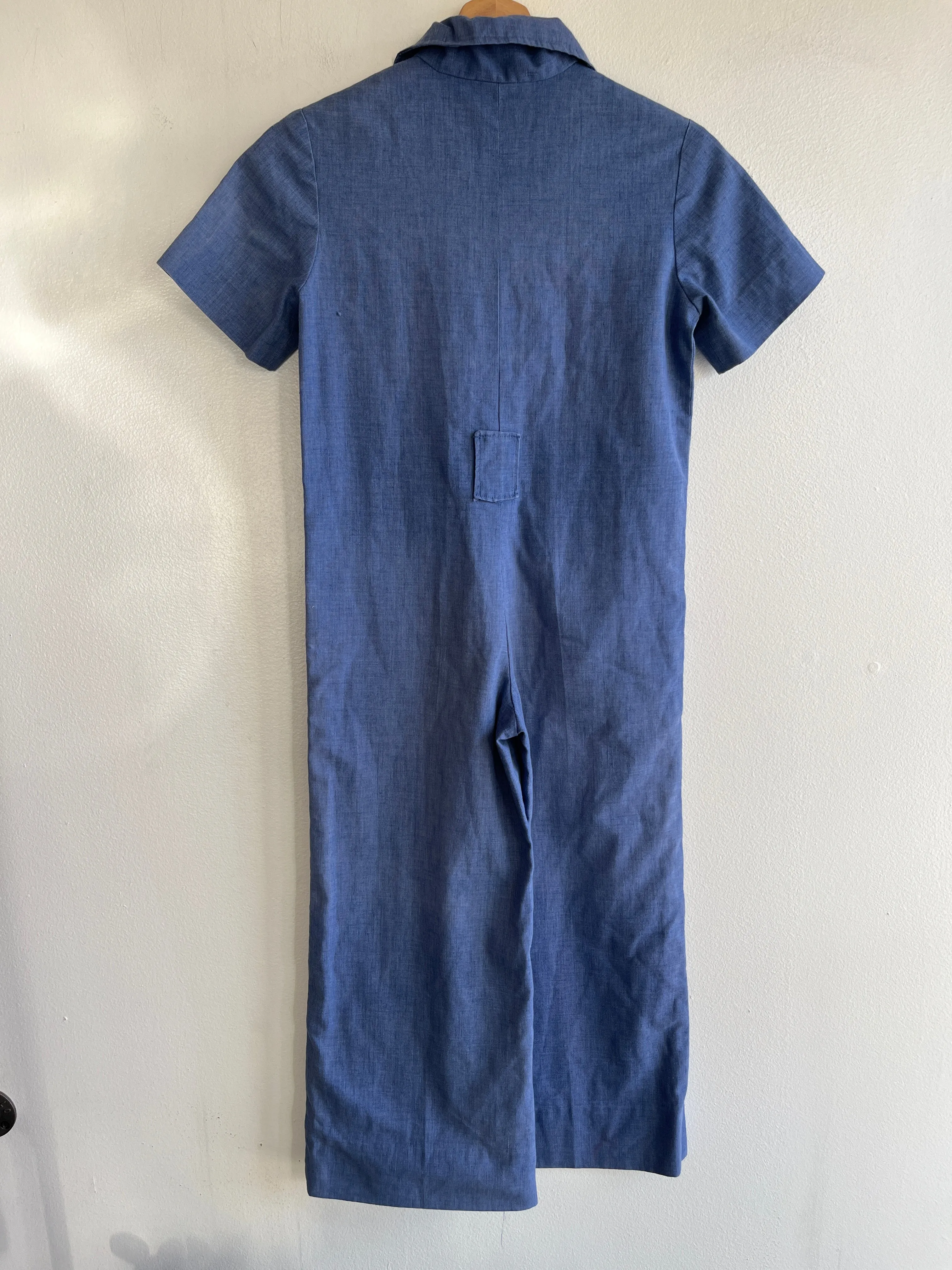 Vintage 1960s/1970s Womens Chambray Coveralls