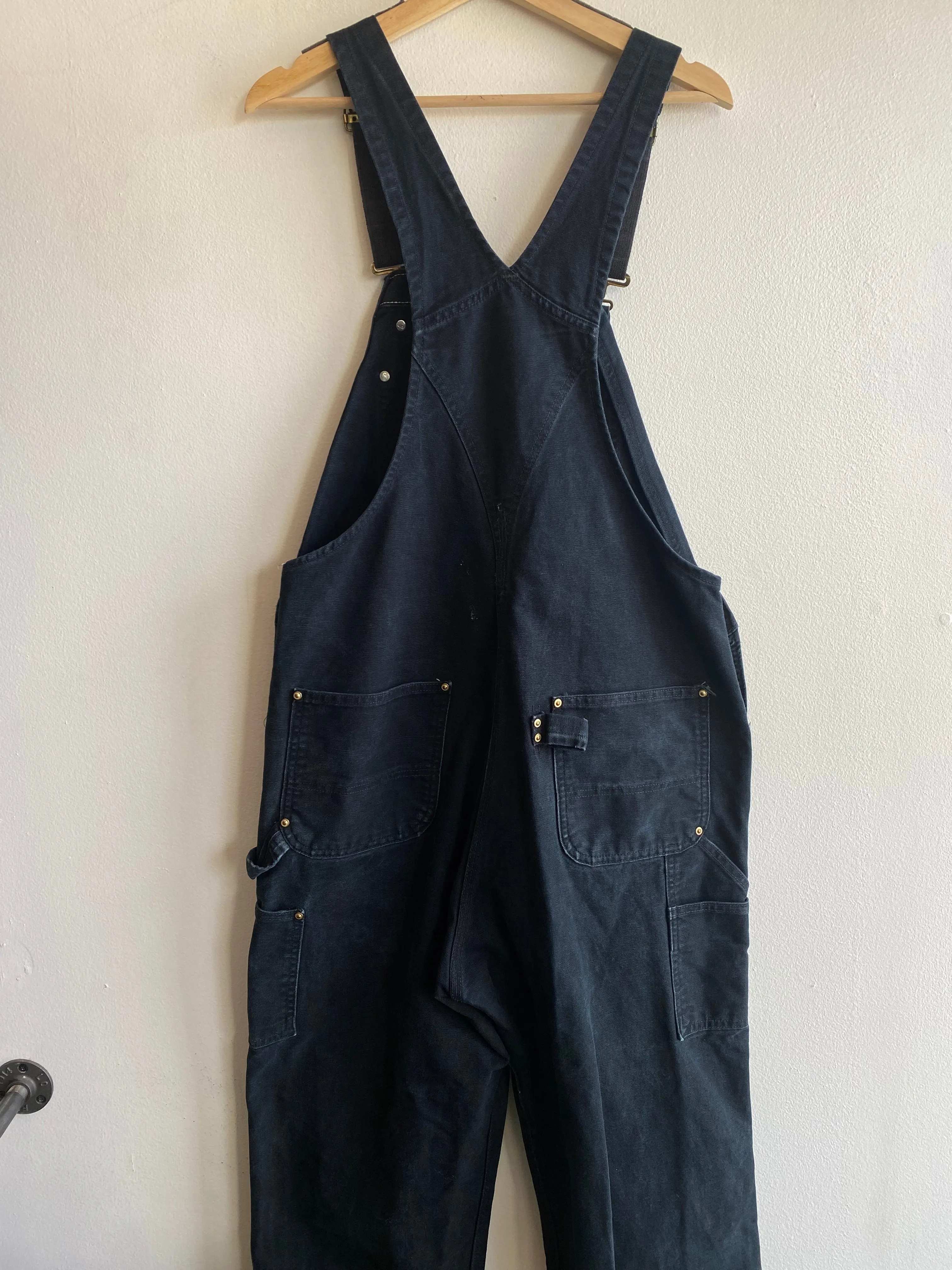 Vintage 1990s Carhartt Double Knee Canvas Overalls