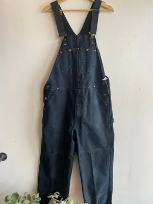 Vintage 1990s Carhartt Double Knee Canvas Overalls